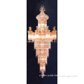 golden classic crystal chandelier lights